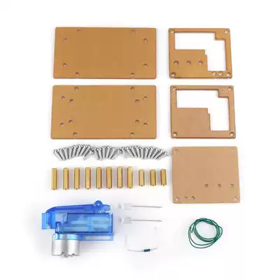 Hand Crank Electric Generator School Project Experimentation