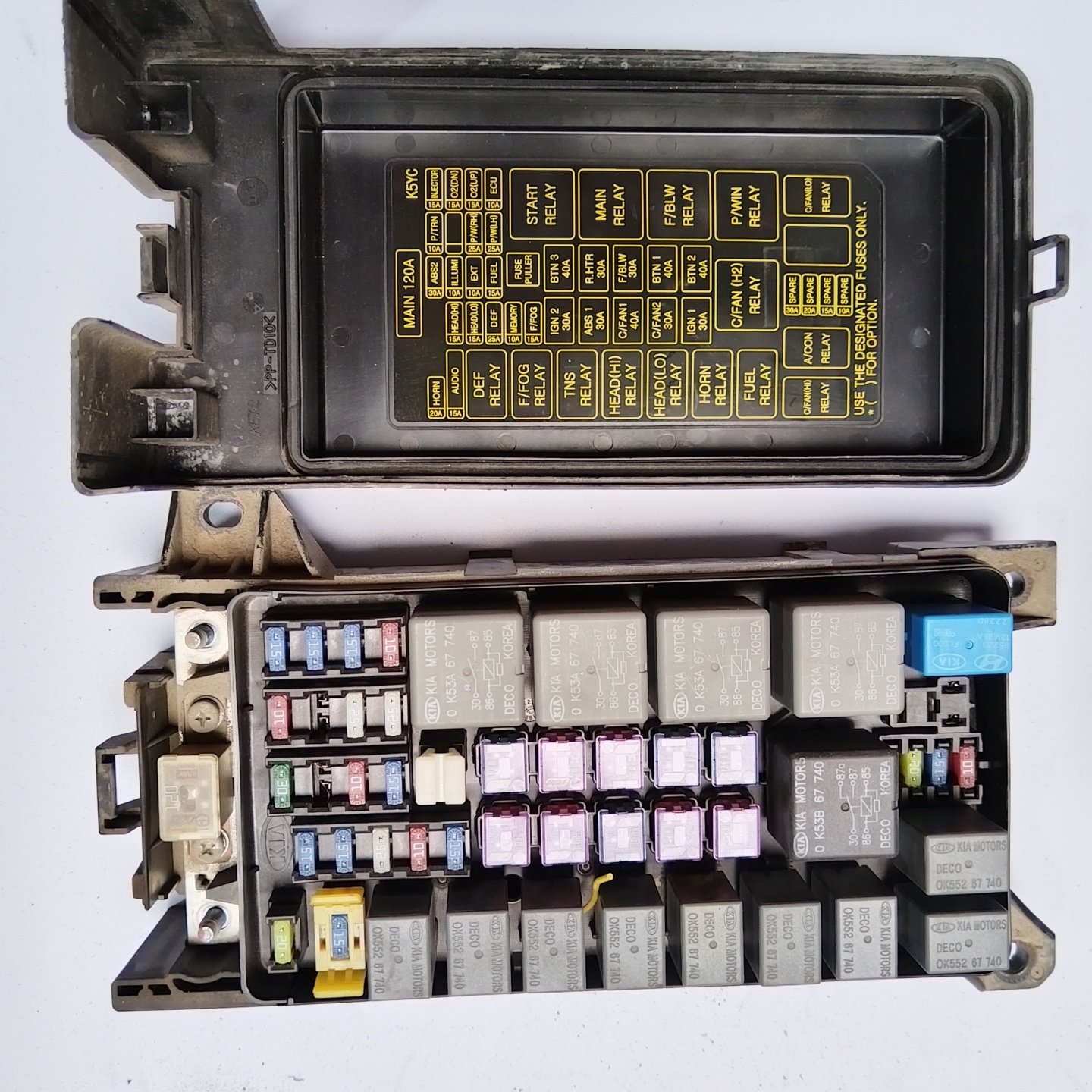 T66760 嘉年华发动机保险丝盒上盖总成0K5YC-66760:汽车维修必备神器!-继电器盒总成-淘宝好物网