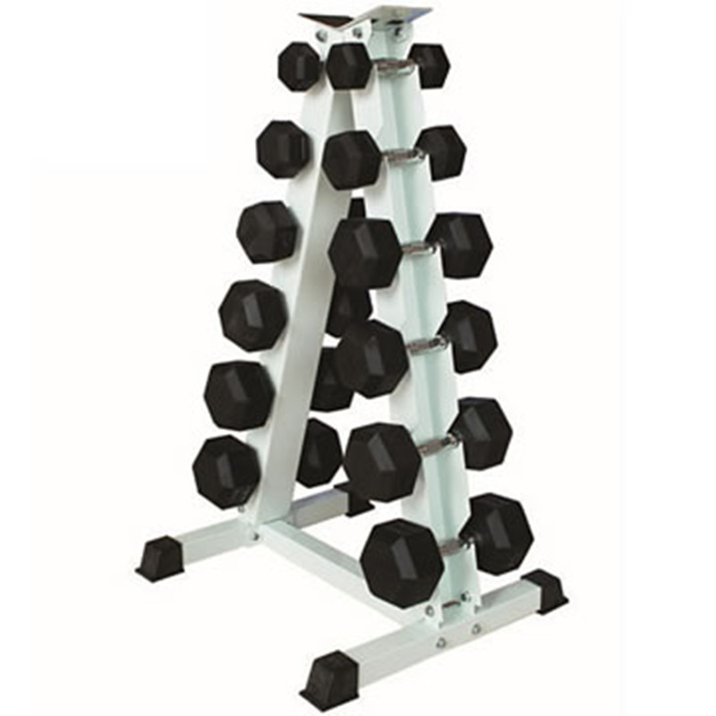 Fixed hexagonal dumbbell YL002 Footweight single specialized environmentally friendly dumbbell fitness dumbbell suit