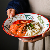 Japanese-style cartoon ramen bowl bowl large household ceramic cute fruit noodle bowl dishwasher soup bowl