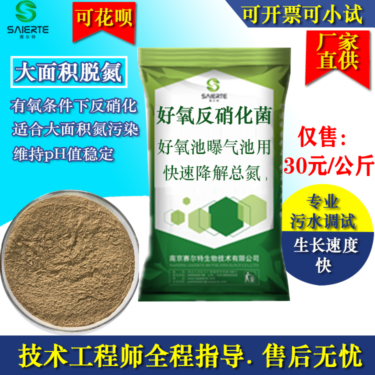 现货直销好氧反硝化菌降总氮微生物污水处理菌种降氨氮曝气池用