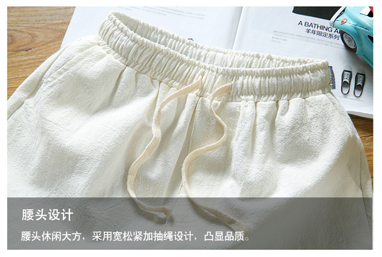 Của nam giới Nam Mùa Hè Ngắn Tay Áo Người Già Quần Áo Grandfather Linen Set Trung Niên Gió Trung Quốc Cha Mùa Hè Ăn Mặc