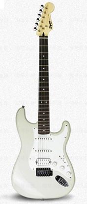 Fanta Squier bullet strat