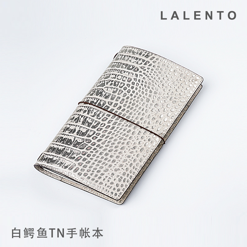 LALENTO Crocodile TatXX_ENCODE_CASE_CAPS_LOCK_Off TN Hand Ledger Book Real Leather Notebook Day Girls Handbooks Ben Loose-leaf Original Delicacy