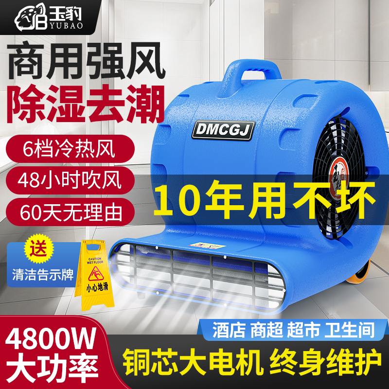 强力吹地机地面吹干机商用大功率家用卫生间厕所小型地板吹风机
