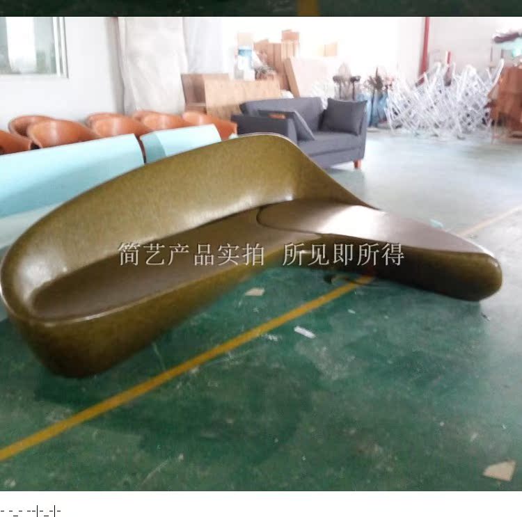 Nhà máy nghệ thuật đơn giản hot moon sofa sảnh giải trí lớn đồ nội thất vải Bắc Âu đơn giản sáng tạo sofa lớn - Đồ nội thất thiết kế ghe chiavari giá rẻ