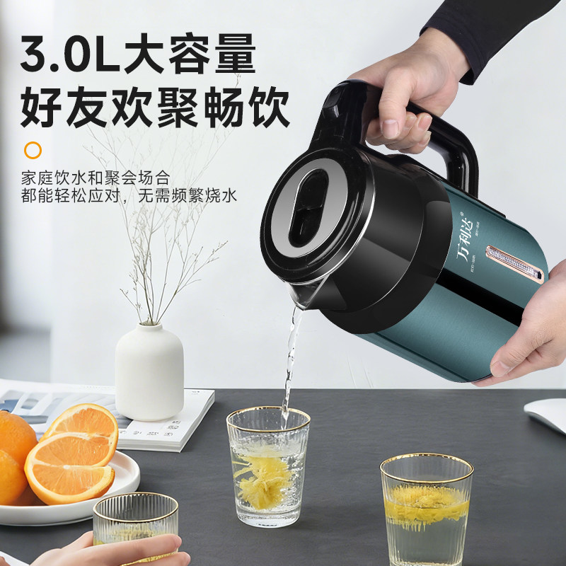 Wanlida Electric Kettle 316 Stainless Steel Large Capacity 2025 New Model Household Kettle Intelligent Constant Temperature Kettle