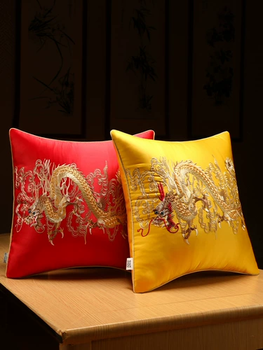 Новая подушка для подушки подушки китайского стиля Гостиная гостиная из красного дерева в китайском стиле -легкая роскошная подушка с высоким уровнем.