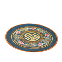 New Chinese coffee table placemat insulation mat coaster corner table vase decorative mat high-end bedside counter lamp mat