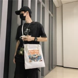 Мужская тканевая сумка через плечо для отдыха на одно плечо, вместительный и большой ремешок для сумки