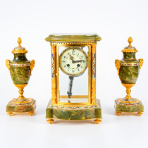 Tim European Antiques Western Antiquities French Home Decor Collection Ornaments Marble Mechanical Siming Clock