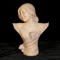 Tim European antiques Western antiques French home decoration ornaments marble figure sculptures