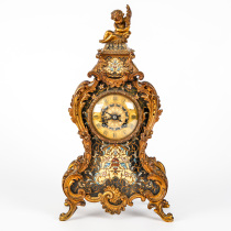 Tim European antiques Western antiques French home decoration collection ornaments enamel mechanical clock