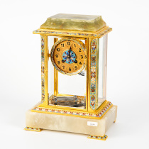 Tim European Antiques Western Antiquities French Home Decoration Ornaments Mechanical Marble Siming Clock