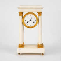 Tim European Antiques Western Antiques French Home Decor Collection Ornaments Marble Mechanical Clock