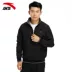 Anta jacket nam 2019 xuân mới chính hãng đứng áo khoác thể thao áo khoác nam áo khoác nam khóa kéo cardigan Áo khoác thể thao / áo khoác