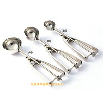 Cut fruit ball cutter 304 stainless steel cut watermelon dig ball spoon ice cream spoon artifact pattern fruit knife tool