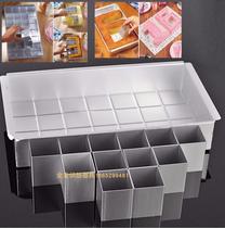 Free combination alphanumeric cake mold rectangular aluminum alloy anode baking mold can be combined with live font