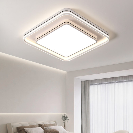 Living room rectangular hall lamp 2025 new lamp American simple modern full spectrum room bedroom main light