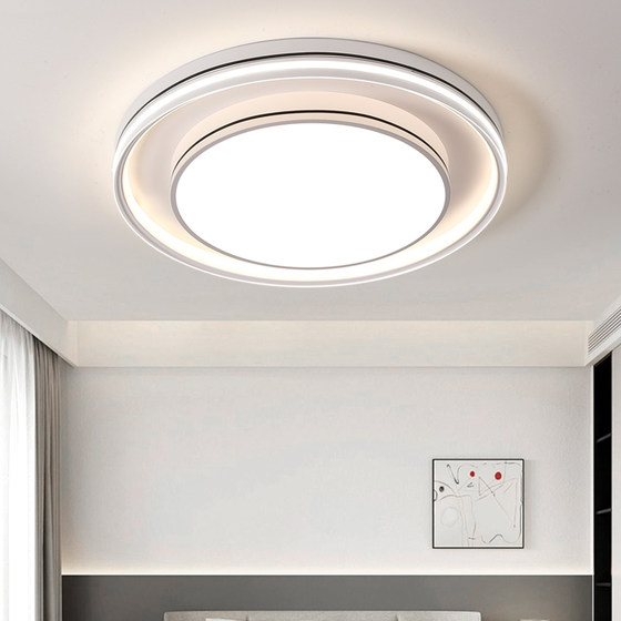 Living room rectangular hall lamp 2025 new lamp American simple modern full spectrum room bedroom main light
