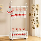 Легкая роскошная кремовая вешалка на пол, спальня домашняя комната гостиная. Поставьте одежду на колеса на ночной подвижной стойку для пальто