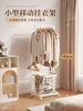 Bedroom Floor-Standing Clothes Rack That Doesn'T Take up Space, Household Coat Rack, Mobile Small Clothes Storage Rack at the End of the Bed