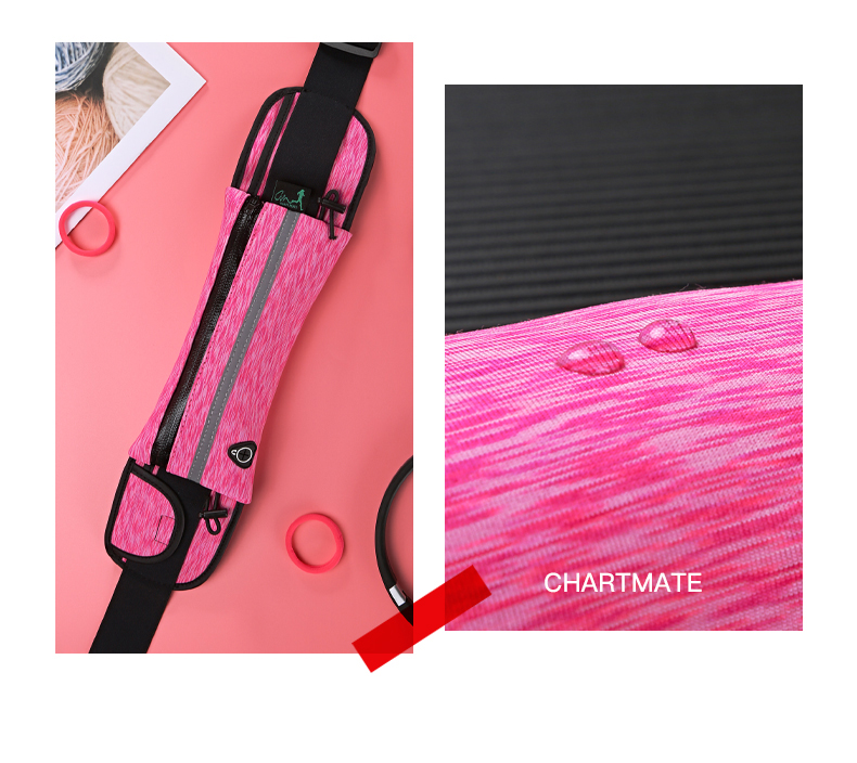 Chạy túi thể thao nam và nữ marathon ngoài trời không thấm nước mini điện thoại di động vô hình vành đai đa chức năng túi mới 	túi đeo hông đựng dụng cụ	