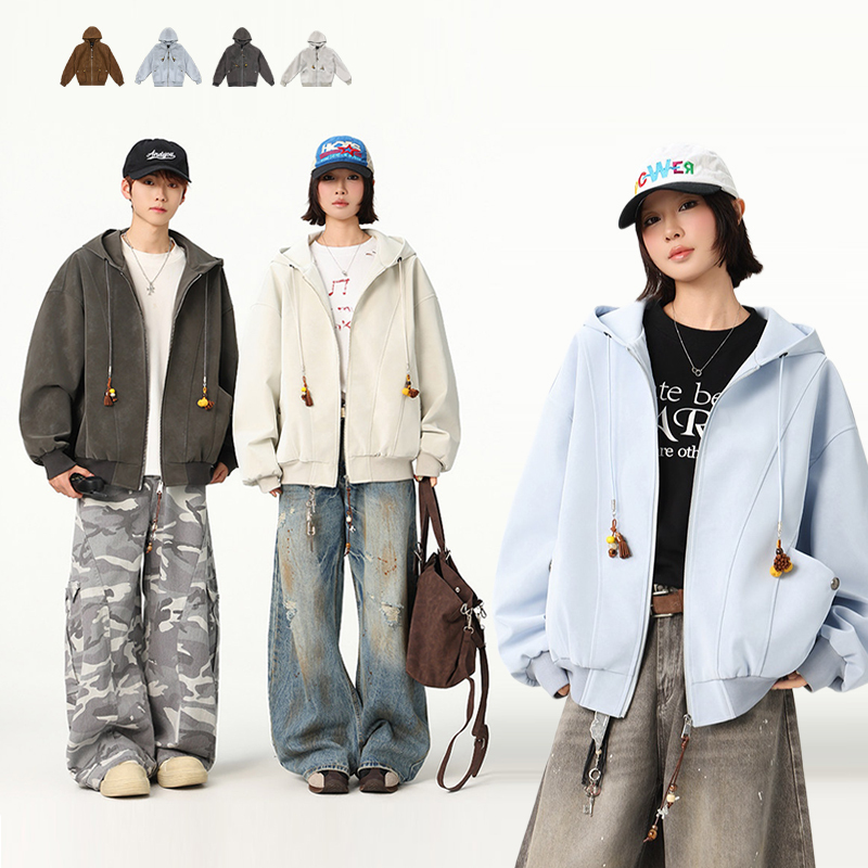 【Bee Happy Club】Manreshow Pendant Couple Jacket