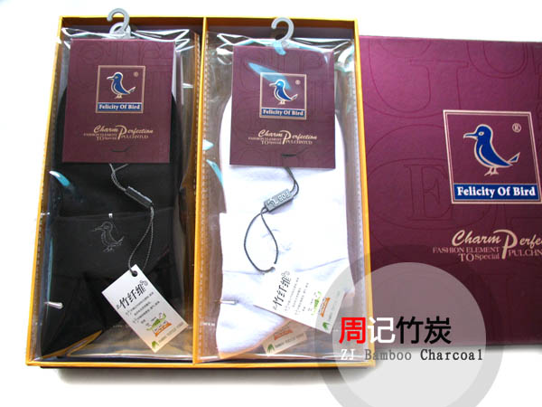 Vớ sợi tre nam mùa xuân và mùa thu mẫu / vớ nam / sợi tre siêu dày đặc đồng phục vớ quý ông 10 đôi vớ sợi tre khử mùi 