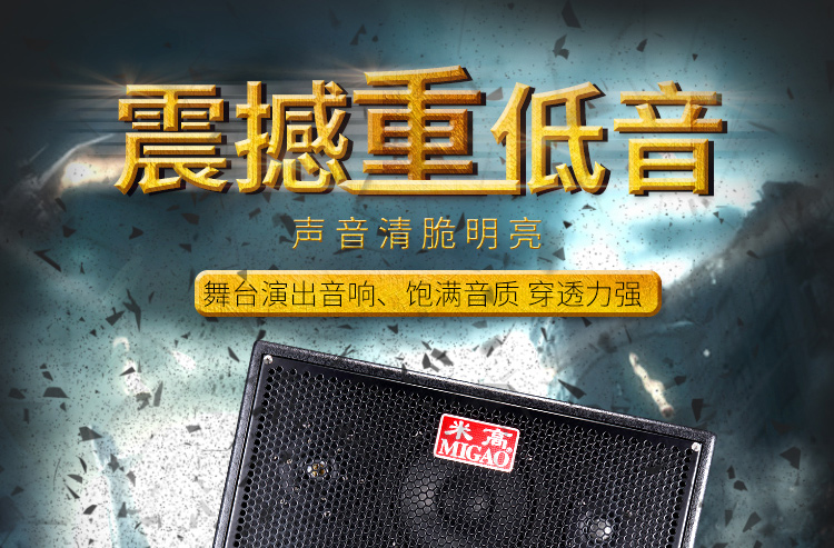 Michael MG1562A loa bass guitar điện 15 inch ban nhạc công suất cao diễn tập sân khấu âm thanh karaoke - Loa loa loa panasonic