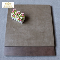 Coffee-colored antique brick 600x600 Living room Cardiff color floor brick KTV Bar 800x800 tile ground brick