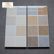  Warm color plaid puzzle interior wall tiles 300x600 Kitchen bright wall tiles Bathroom toilet balcony tiles