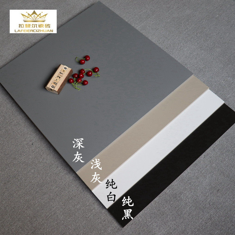 Classic Pure Grey Cement Brick 600x600 Living Room Black & White Floor Tile Bedroom Balcony Imitation Ancient Brick Tile Kitchen brick 800