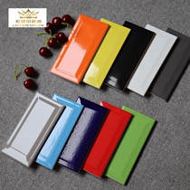 Nordic Colored Bread Brick 75x150 Kindergarten Small Color Brick Black & White Grey Tile Living Room Hypotenuse Wall Brick Kitchen brick