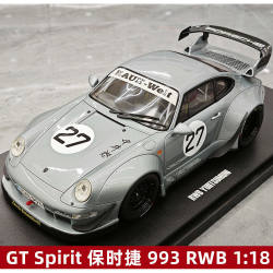 [Rijia Ready Stock] Gt Spirit Porsche 993 Rwb Limited Edition Resin Car Model 1:18