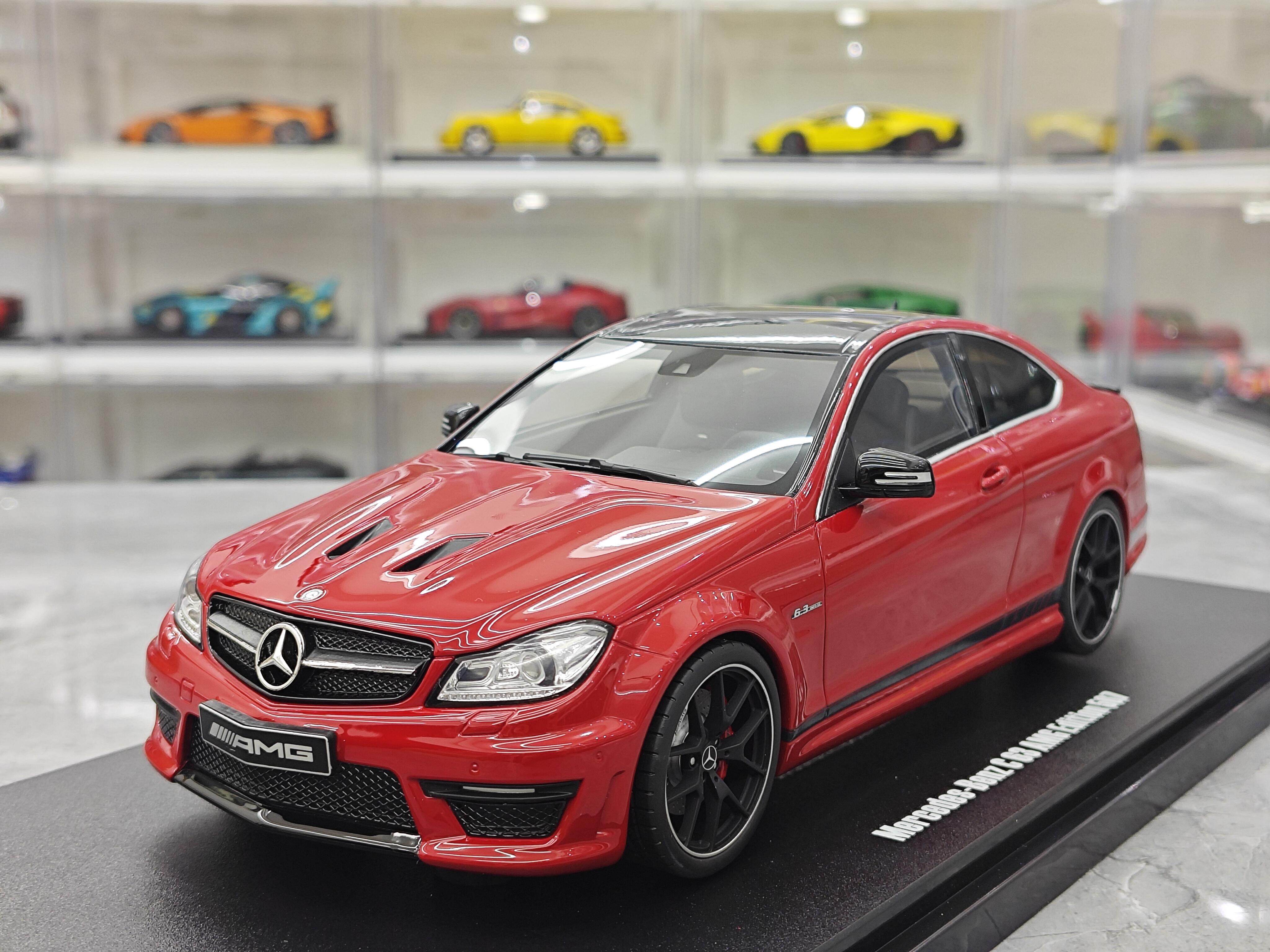 1/18 GT Spirit MERCEDES-BENZ C63 W204 507AMG CAR DIE CAT MODEL