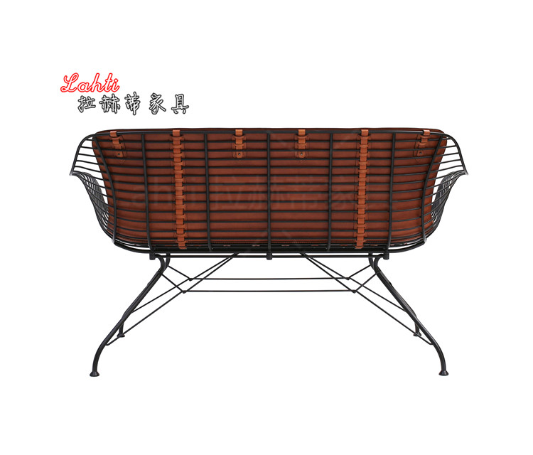 Thời trang hiện đại cứng da ghế phòng chờ đơn sofa đôi ghế Orgaard thiết kế nội thất đơn giản ghế nhà - Đồ nội thất thiết kế sofa đẹp