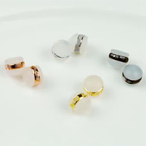 MI silver studs rubber plug high-grade silicone ear plug earplugs studs accessories do not