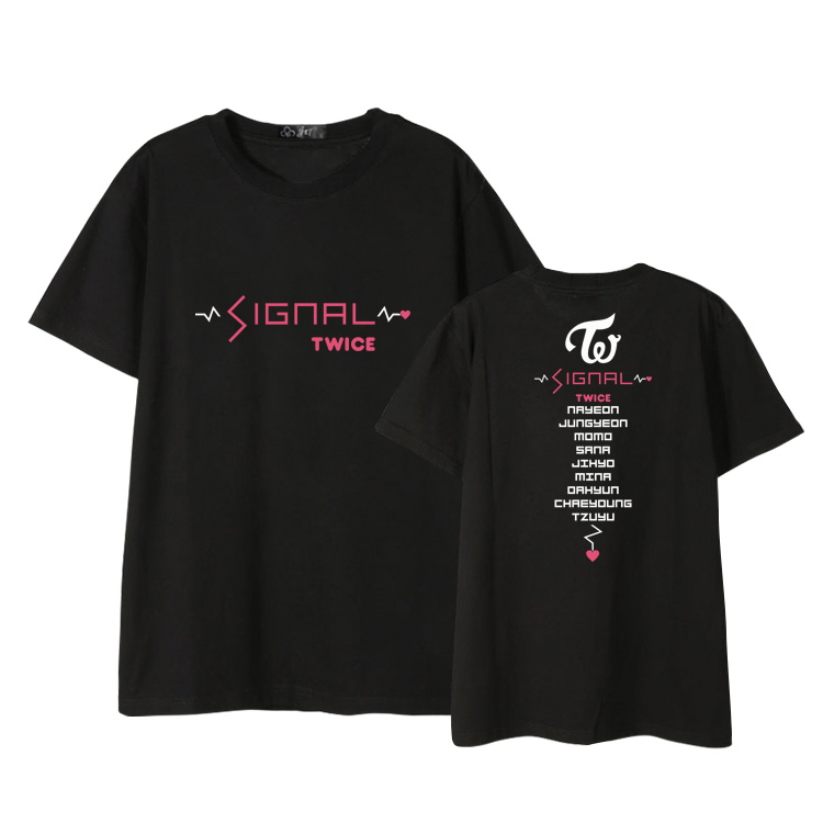 TWICE Signal Concert T-shirt