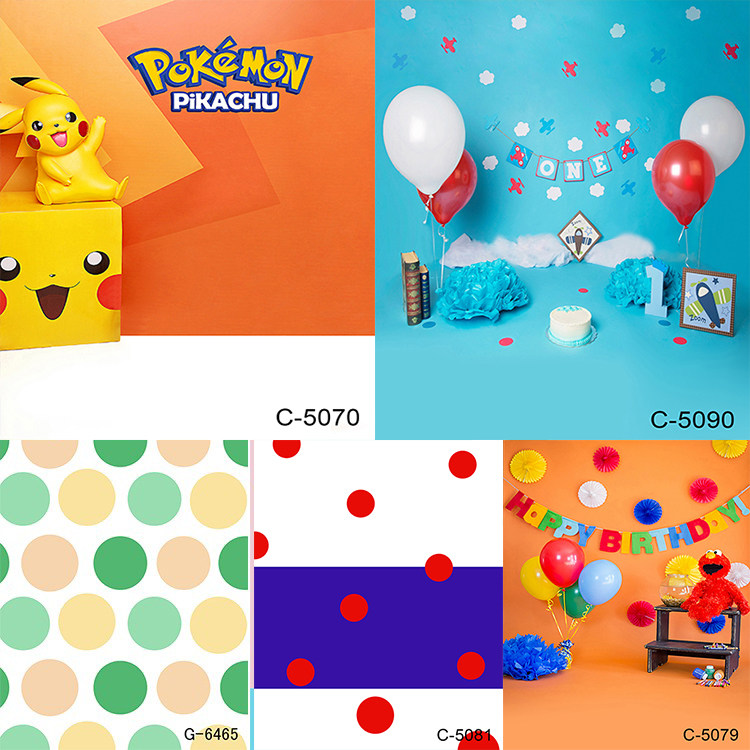 Nordic fashion tide baby cartoon pattern photography photography of children photography advertisement custom background paper