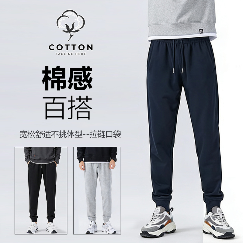 Spring, Autumn and Summer Sports Pants for Men, Long Pants with Cuffs, Loose Casual Pants, Thin Straight-Leg Pants, Youth Basketball Sweatpants Spring, Autumn and Summer Sports Pants for Men, Long Pants with Cuffs, Loose Casual Pants, Thin Straight-Leg Pants, Youth Basketball Sweatpants