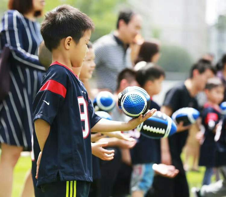 Bóng đá mềm không trơn trượt thứ 3 Mỹ pu bóng đá mẫu giáo trẻ em và thanh thiếu niên dạy bóng đào tạo? - bóng bầu dục Quả bóng bầu dục