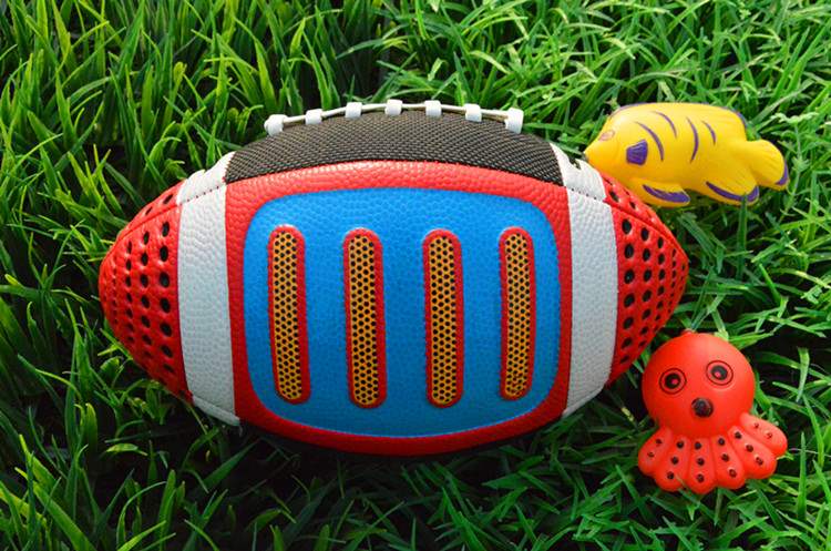 Bán nóng rugby pu Mỹ thứ 3 bóng bầu dục trẻ em tiểu học và trung học cơ sở hiệu suất đào tạo trong nhà và ngoài trời? - bóng bầu dục áo thun chơi bóng bầu dục