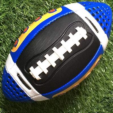 Bán nóng rugby pu Mỹ thứ 3 bóng bầu dục trẻ em tiểu học và trung học cơ sở hiệu suất đào tạo trong nhà và ngoài trời? - bóng bầu dục áo thun chơi bóng bầu dục