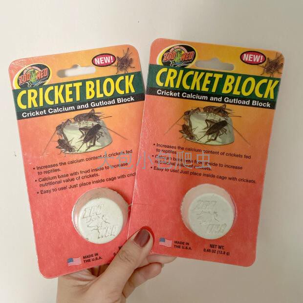 American ZooMED Crickets Insect Belly Supplement Nutritional Vitamin Calcium Brick Enhance Physio-Taobao