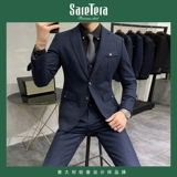 Мужской шерстяной ретро комплект, костюм, делается под заказ