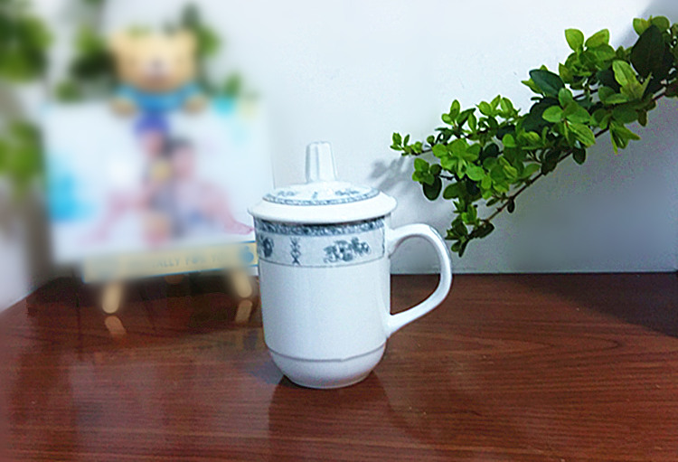 Tách tách tách trà bằng gốm có nắp văn phòng bình giữ nhiệt 500ml