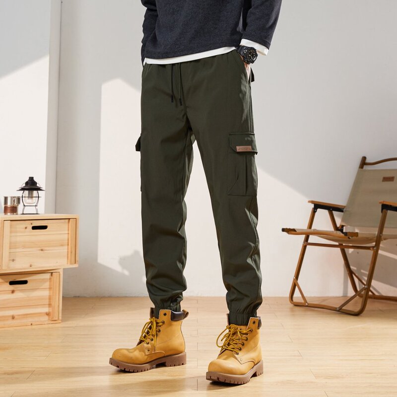 Jeep Spirit Work Pants Multi-Pocket Tactical Pants Functional Outdoor Sports Men's Pants Tapered Pants Workwear