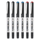 Baixue Bullet Straight Liquid Rolling Ball Pen Giant Can Write Black Exam Special Water Pen Quick-drying Student Use Carbon Signature Neutral Water-Based Straight Liquid Needle Type Business High-end Office Stationery