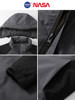 Wassup Saidd Black Graphene Jacket Cotton Coat Men's Winter Thickened Cotton Coat Women's Couple Cotton Jacket